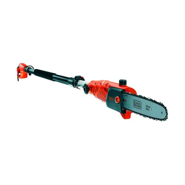 Elektrisk motorsåg Black & Decker PS7525 Skaft för utdragbar stång - Kraftfull motorsåg med justerbart skaft för enkel användning.