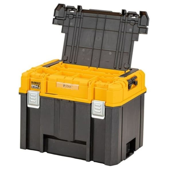 Dewalt Verktygslåda Aluminium Plast 2 Fack 44 x 32,3 x 33,3 cm - Praktisk förvaringslösning för verktyg och tillbehör.