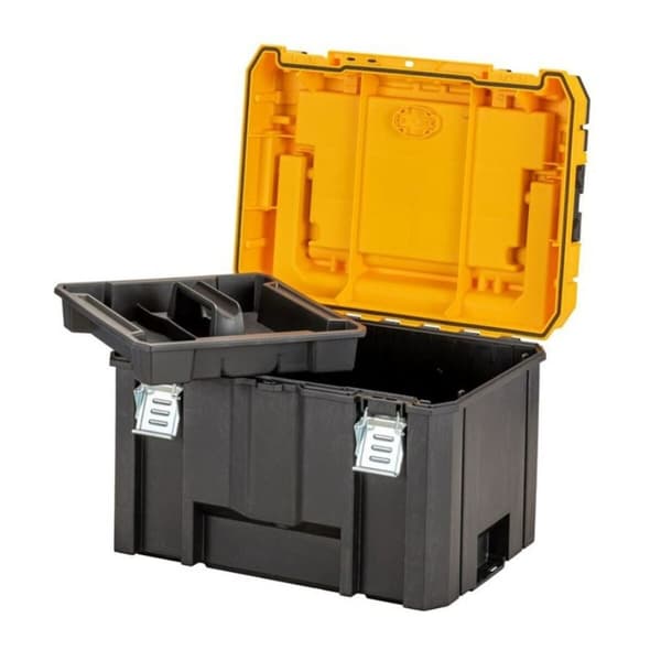 Dewalt Verktygslåda Aluminium Plast 2 Fack 44 x 32,3 x 33,3 cm - Praktisk förvaringslösning för verktyg och tillbehör.