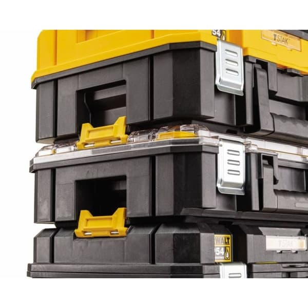 Dewalt Verktygslåda Aluminium Plast 2 Fack 44 x 32,3 x 33,3 cm - Praktisk förvaringslösning för verktyg och tillbehör.