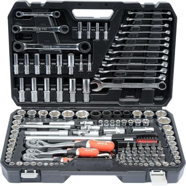 Nycklar Yato YT-38811 150 Delar - Praktiskt set med 150 delar för alla dina nyckelbehov. Hög kvalitet från Yato. Beställ nu!