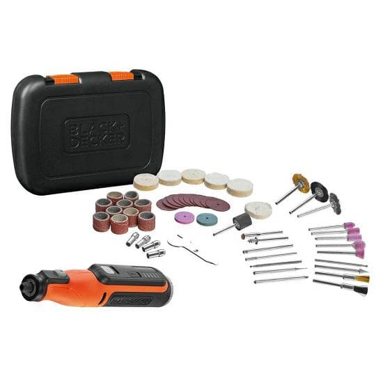 BD MULTI SANDER. 8V +52 stk. TILBEHØR BCRT8IK