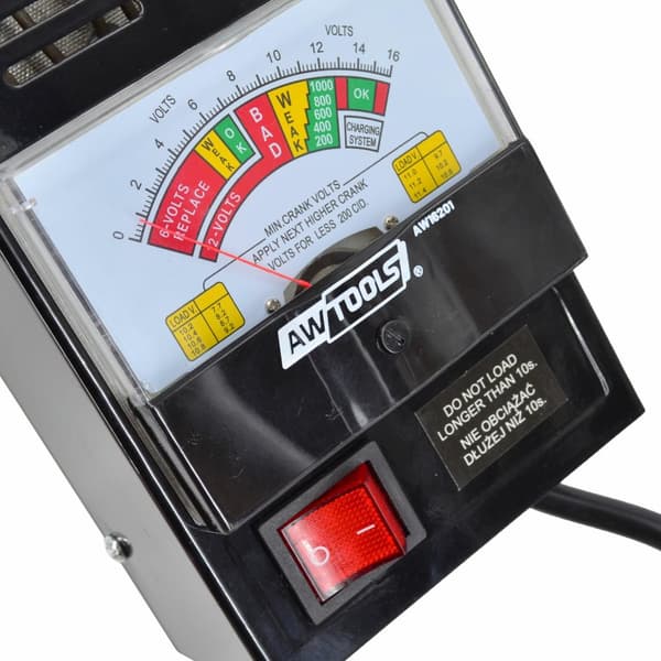 AWTOOLS AKKUTESTARI 6/12V