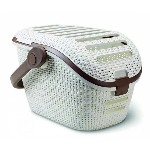 CURVER ANIMAL TRANSPORTER CREAM/RUSKEA