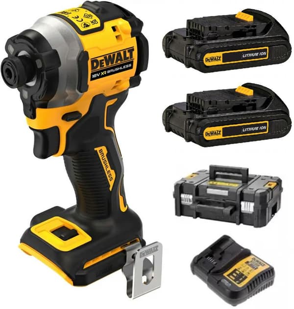 DEWALT.IMPACT DRIVER.18V 208Nm 2x2,0Ah TSTAK DCF850D2T