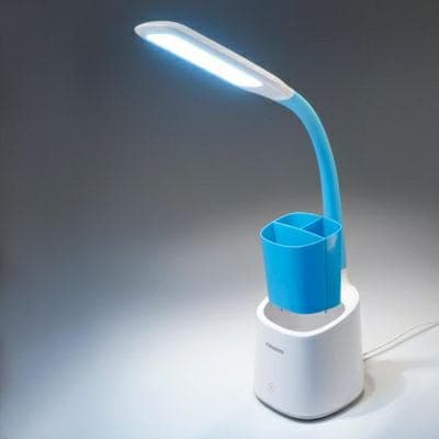TIROSS BORDSLAMPA 60 SMD LED VIT OCH BLÅ