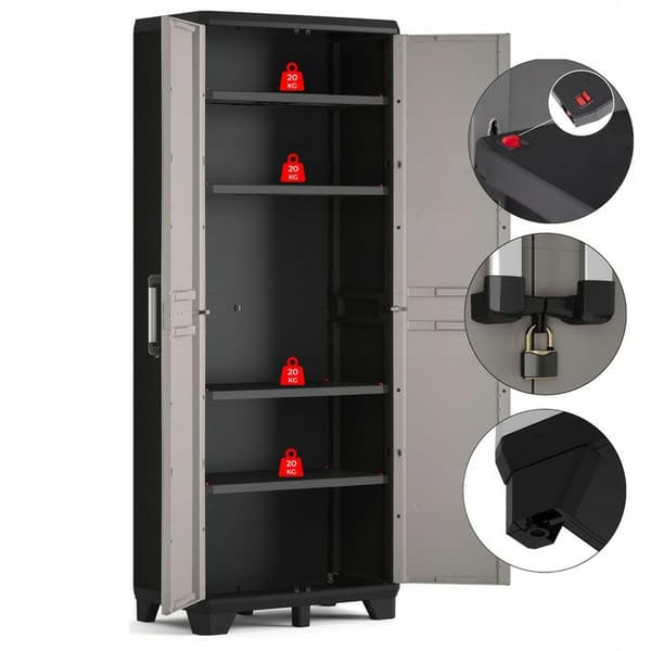 KETER GARDEROBE PRO 68x39x173cm