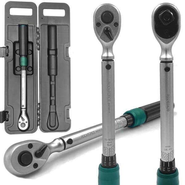 ROCKFORCE DYN NØGLE. 1/2" 10-60Nm PREMIUM