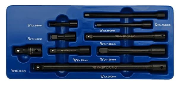 ADLER SET MED SLAGFÖRSÄTTNINGAR 9 st AD-9U