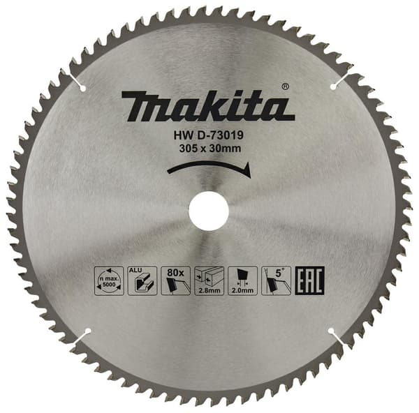 MAKITA RUNDSAV TIL ALUMINIUM 305x30x80z ØKONOMI