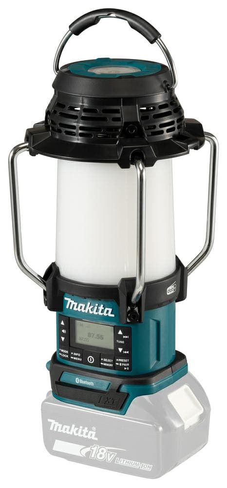MAKITA-RADIO LAMPPULLA JA TAMPULILLA DMR056