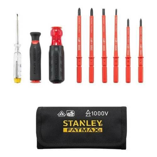 STANLEY SKRUVDRAGARE 10 st. VDE (2PH+2PZ+2PŁ+TESTER)