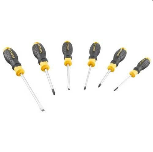STANLEY SKRUVDRAGARE 6 st. C/GRIP (4PŁ+2PH)