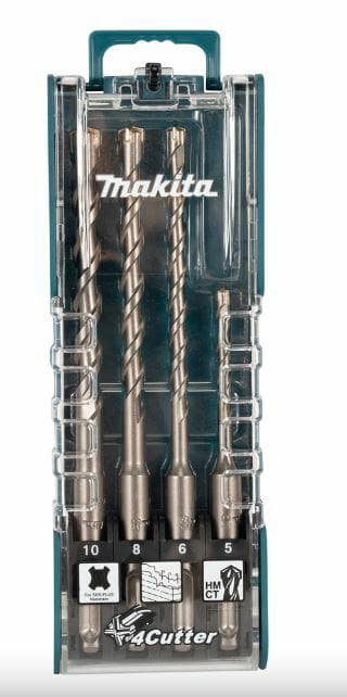 MAKITA SDS+ BOREBORESÆT 4 stk. 4KUT