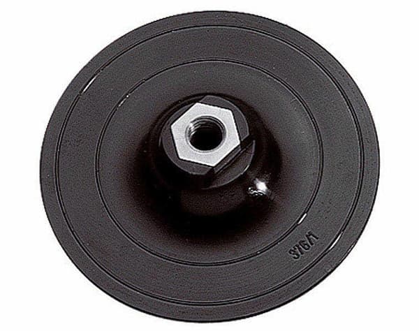 WOLFCRAFT SLIPEPISKE 125mm M14 MED VELCRO