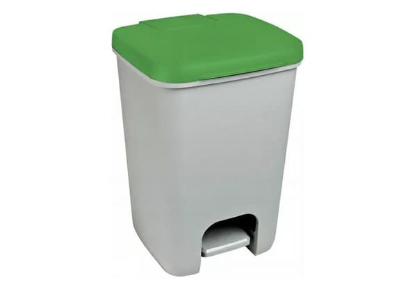 CURVER ESSENTIALS AVFALLSKUNG 20L /GRÅ/ GRÖN