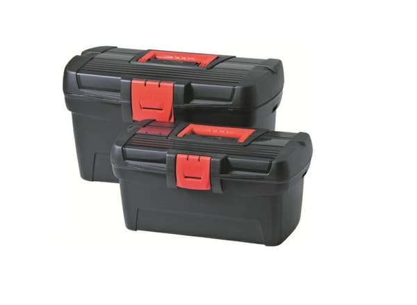 CURVER HEROBOX BASIC BOX SET 13" + 16" /SORT/RØD