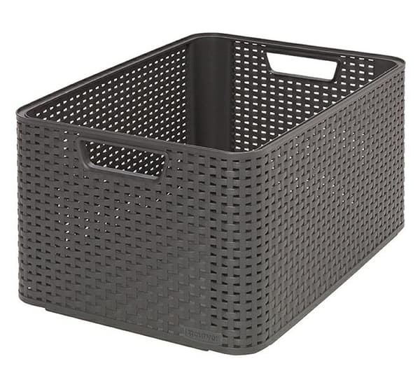 KURVERKURV L 30L / MØRKEGRÅ
