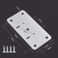Miniatyrbilde 4 av 4: Reparasjonsplate for hengsler 90x47mm 10-pak