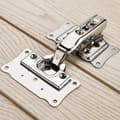 Miniatyrbillede 3 af 5: Reparationsplade til hængsel 90x50mm 10-pak