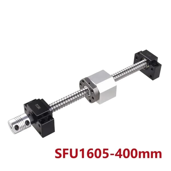 CNC-sarja, HGR20-lineaarirata, SFU1605-kuuliruuvi, SFU1605-400mm
