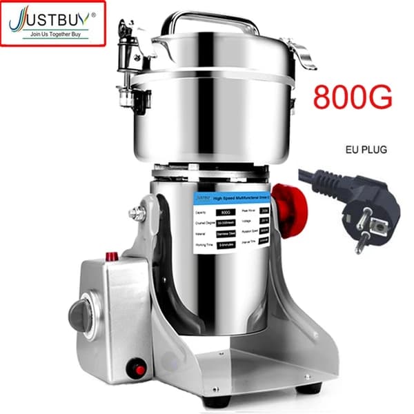 Yrttimylly, suuri kapasiteetti, 3000W teho, 800G EU