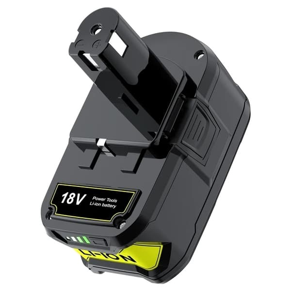 Lithiumjonbatteriladdare, hög kapacitet, kompatibel med RYOBI P108, 2 st 1 PCS