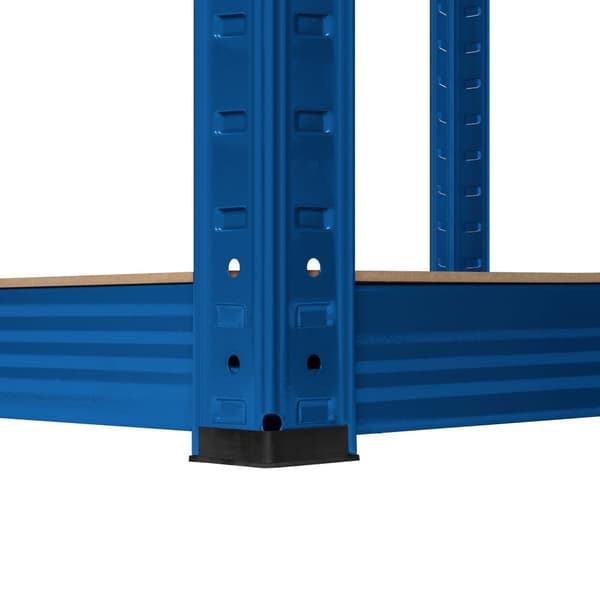 Metallinen varastohylly 180x90x40 sininen Rebel