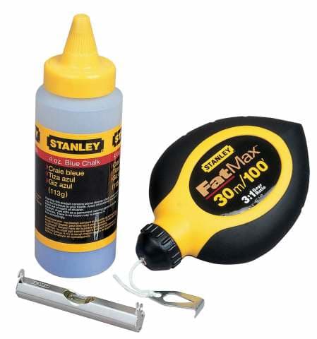 DRAGSLINJE 30M + KRITTA 115G + MARKER FINE TIPE FATMAX (1/6) STANLEY