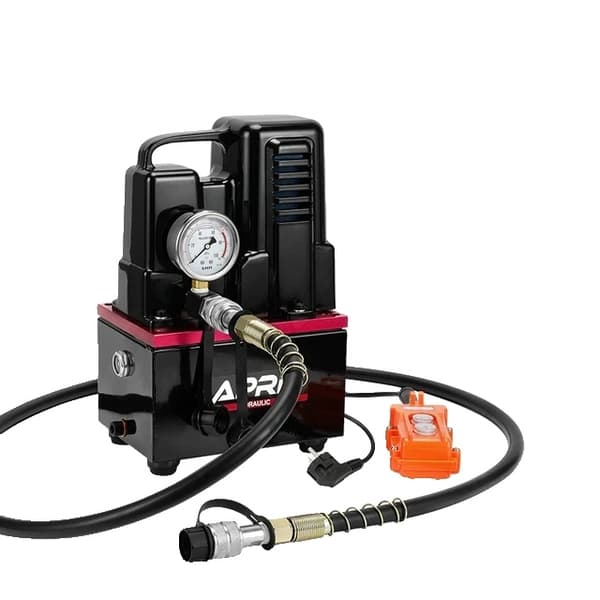 Elektrisk hydraulisk pumpe, 12KW højspænding, manuel/fodkontrol., QQ-700B 220V QQ-700A 220V