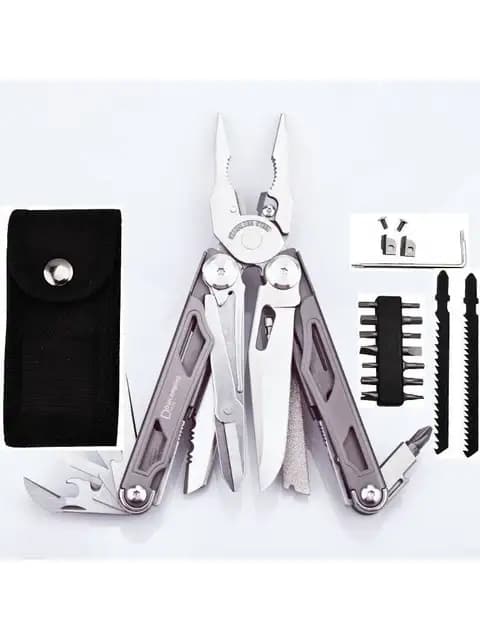 Multiverktyg, Utbytbara Delar, Fällknivar, DL30 komplett set silver