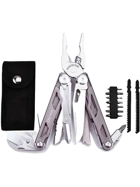 Multiverktyg, Utbytbara Delar, Fällknivar, DL30 komplett set silver