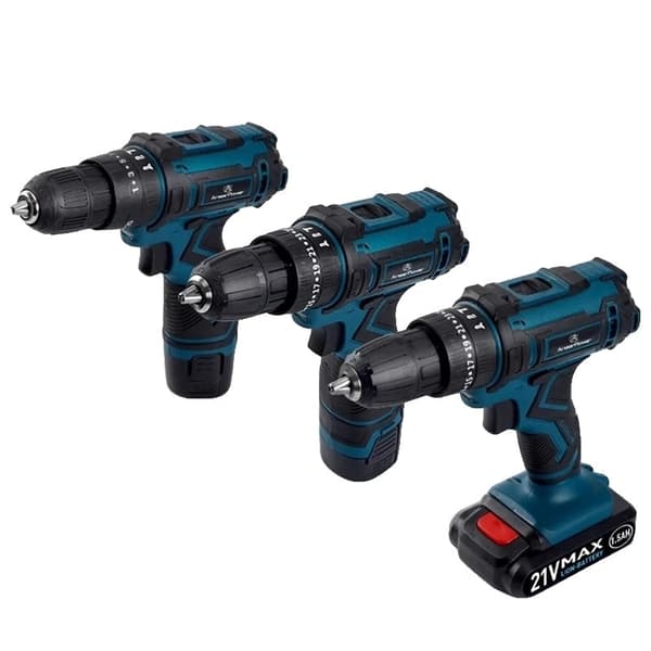 Trådløs skruetrækker, 3 funktioner, lithium batteri, BK12VBZD1