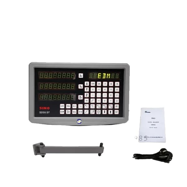 Digitalt display, metal kabinet skærm, drejebænk fræsemaskine, SDS6-2V 2-akset DRO