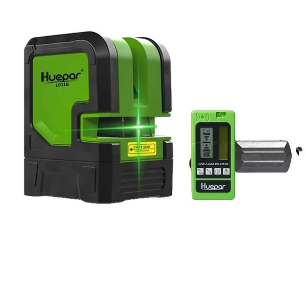 Laser Niveau Kit, Grøn Stråle, Selvnivellerende, Sæt 3