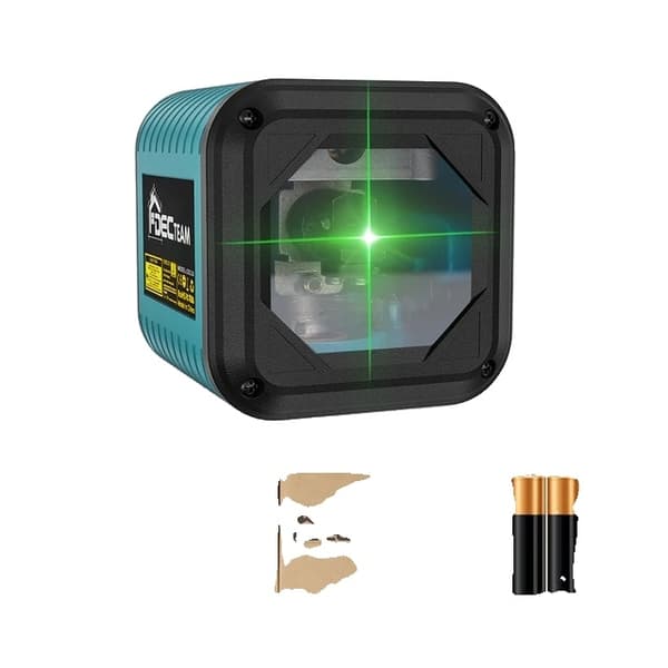 Selvnivellerende laser niveau, grøn rød stråle, bærbar, Rød Stråle Green Beam