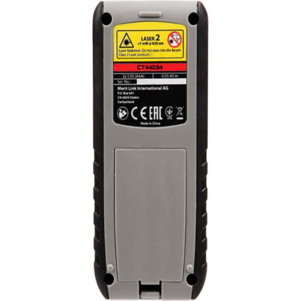 Crown Lasermåler Ct44034 80 M