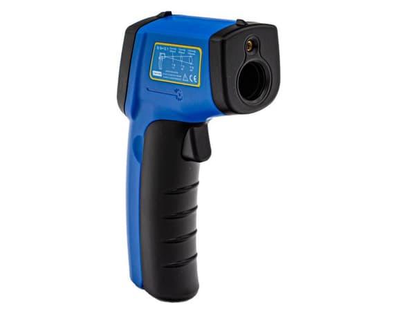 Pyrometer - lasertermometer Fra-50 Til 530°C BENETECH Blå