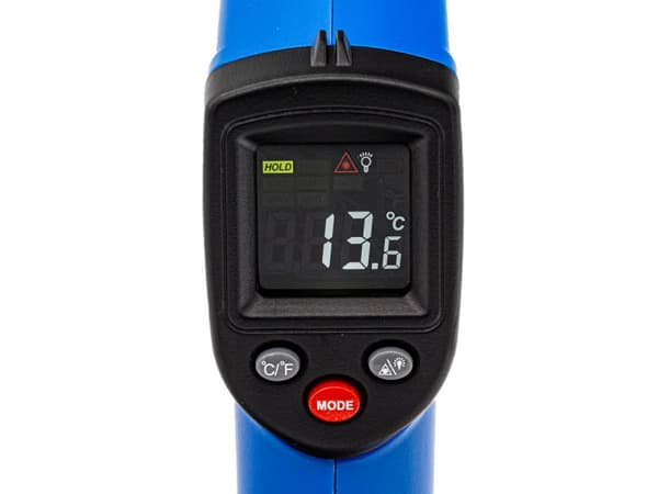 Pyrometer - lasertermometer Fra-50 Til 530°C BENETECH Blå