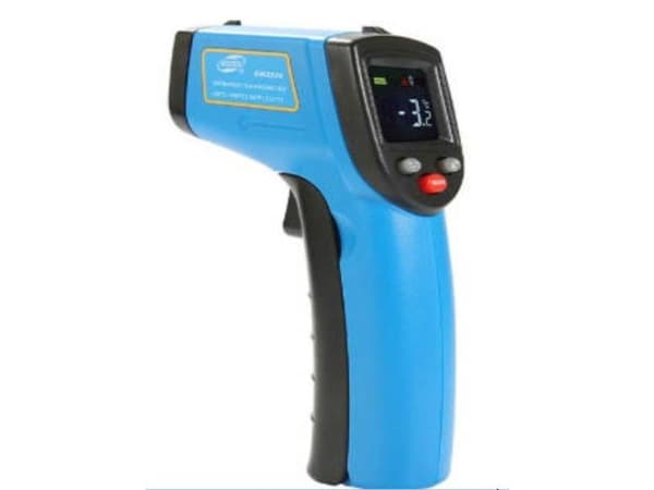 Pyrometer - lasertermometer Fra-50 Til 530°C BENETECH Blå