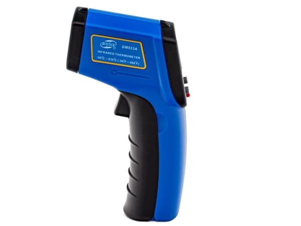 Pyrometer - lasertermometer Fra-50 Til 530°C BENETECH Blå