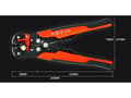 Miniatyrbild 6 av 6: Professionell kabelisoleringsavdragare Crimper, Crimper, Cutter