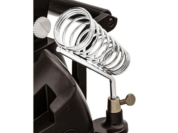 Tredje hand, station, lödhållare + LED-belyst förstoringsglas