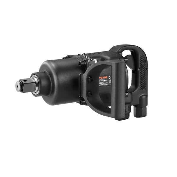 Lufttryksnøgle, 2730 ft-lbs Omvendt Moment Output, Letvægt med 2 Håndtag, 6000RPM