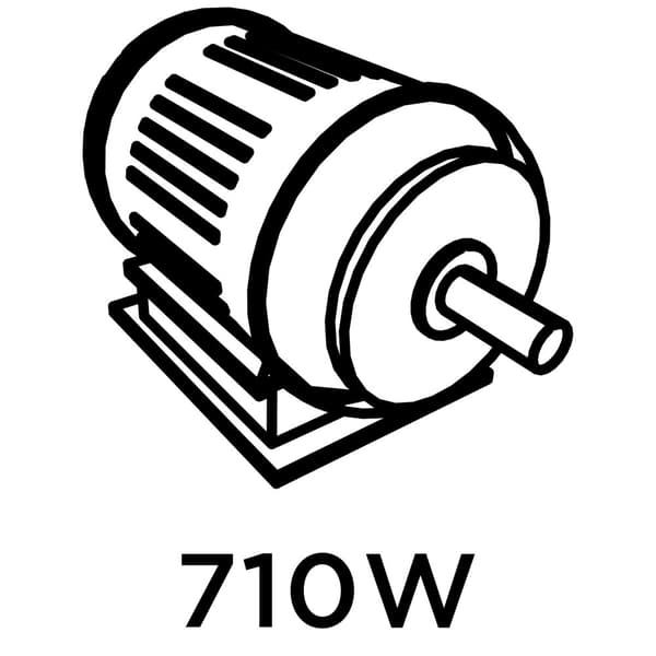 SDS+ 710W borrhammare, fodral