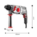 Miniatyrbillede 7 af 9: SDS+ 900W borehammer, kuffert
