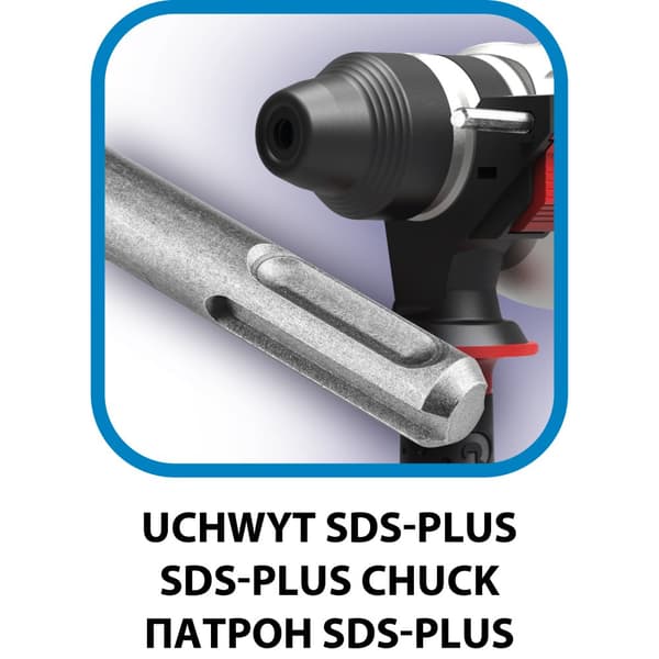SDS+ 800W borrhammare, fodral