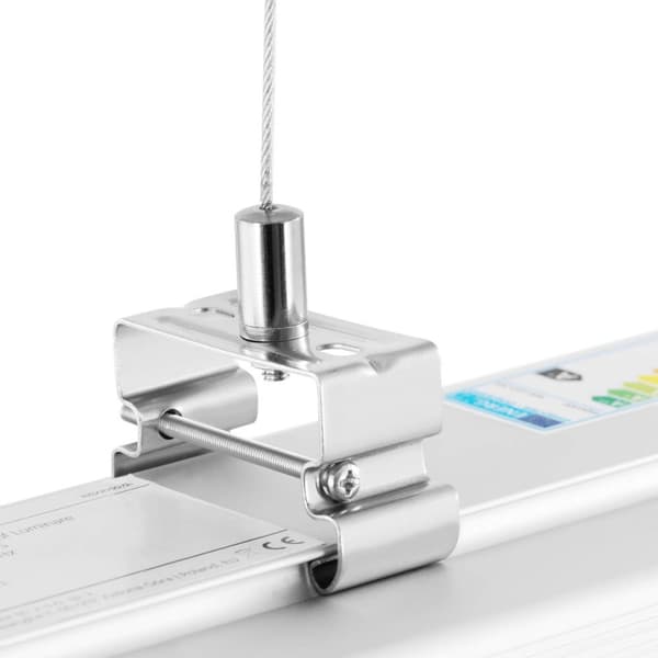 Vandtæt hermetisk LED-lampe til lagerhal IP65 3300 lm 60 cm 30 W
