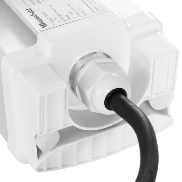 LED-valaisin vedenpitävä hermeettinen työpajavarastoon IP65 2200 lm 60 cm 20 W
