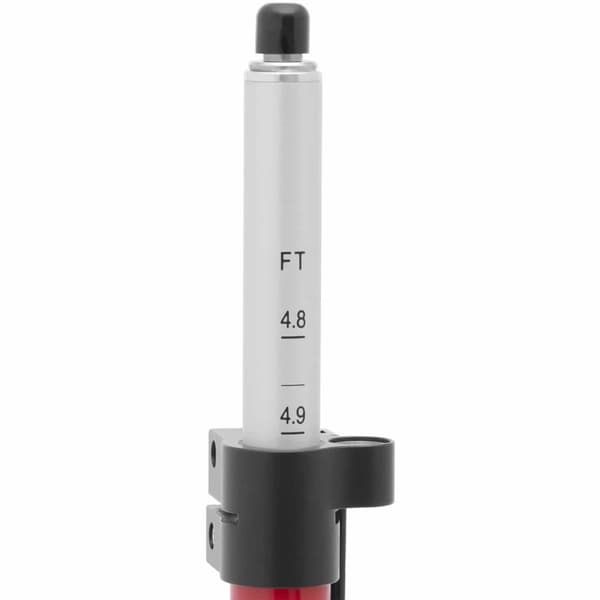 Geodetisk stolpe för spegelprisma, vikbar, dia. 32mm längd 2,5m